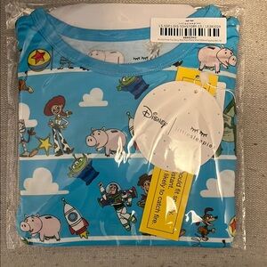 Little Sleepies Blue Toy Story Kids Pajama Set